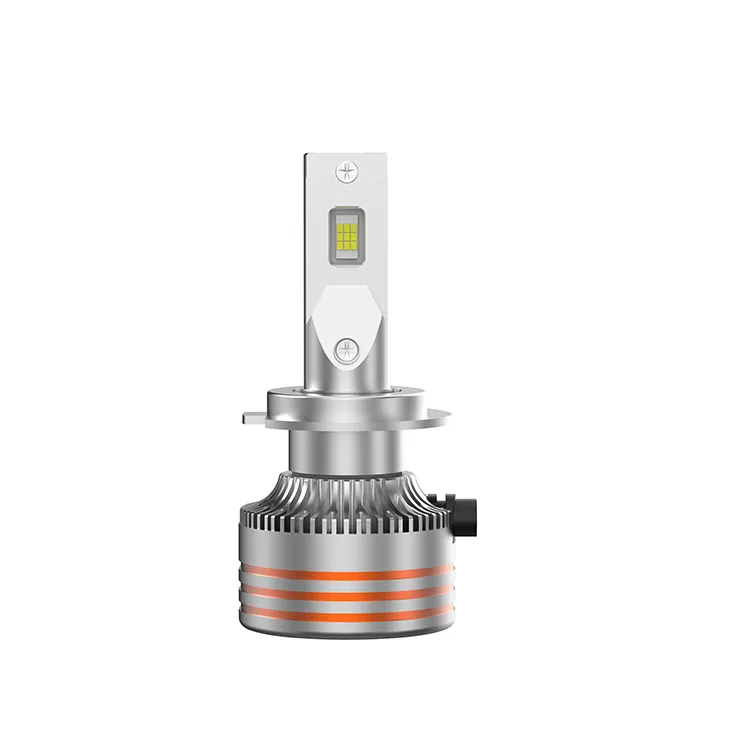 Front view of the OPTILUME M8 MAX LED bulb, highlighting the powerful 3870 LED chips responsible for its flagship-level 160W and 14,400-lumen output.