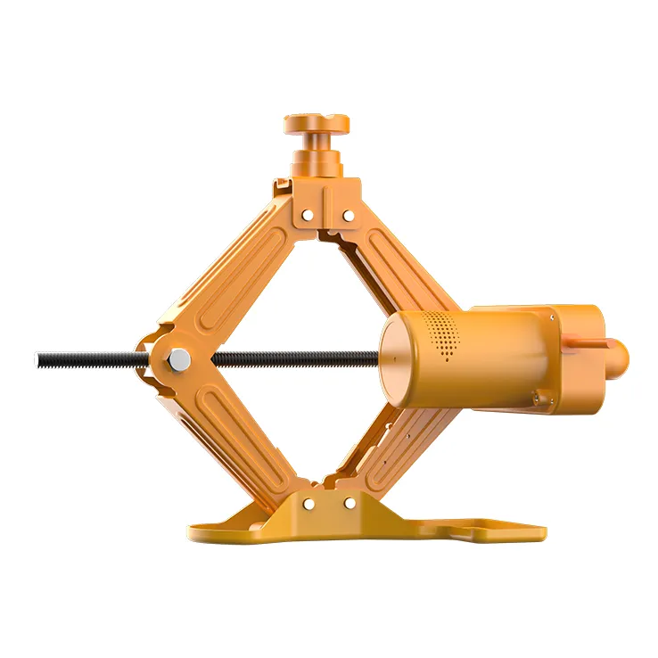 The durable construction of the B04-5T electric jack, which offers a versatile lifting range from 12cm to 52cm, suitable for sedans, SUVs, and MPVs.