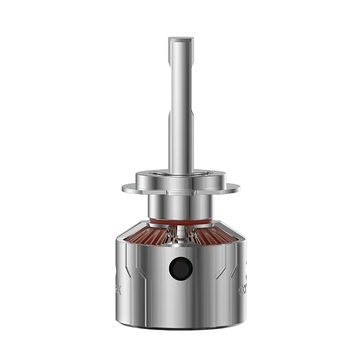 Side view of the RX10-3S LED bulb, featuring its durable zinc alloy body and 360-degree adjustable base, which allows for a perfectly focused beam pattern.