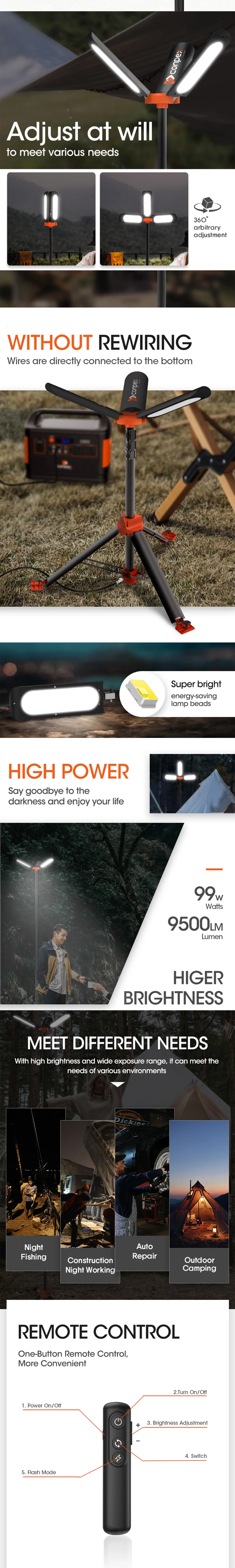 TRP-01 CAMPING LIGHT — product details