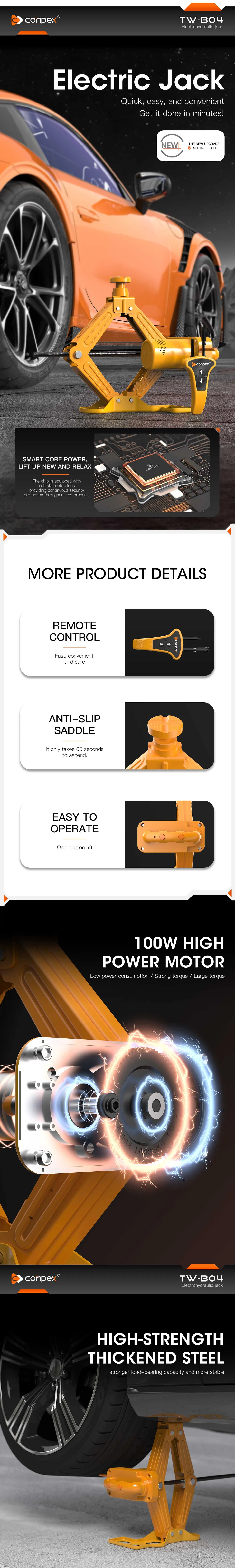 B04-5T ELECTRIC JACK — product details